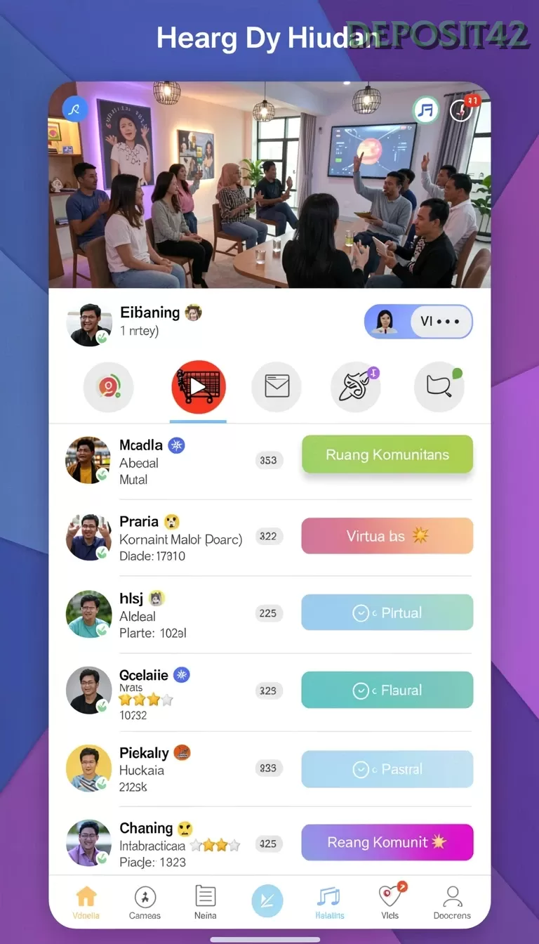 Cuplikan layar TEXAS88 — menu navigasi