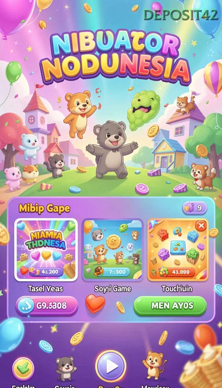 Cuplikan layar TOTO12 — menu navigasi